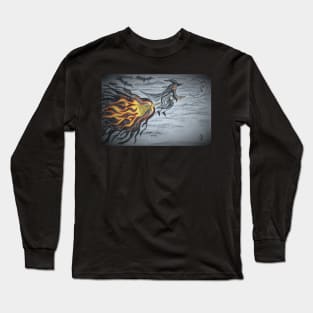 Hot rod broom Long Sleeve T-Shirt